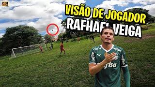 DRIBLEI E QUASE FIZ UM GOLAÇO JOGANDO DE MEIA ATACANTE IGUAL RAPHAEL VEIGA NA VISÃO DE JOGADOR