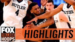 Xavier Musketeers defeat (18) Butler Bulldogs | 2017 BIG EAST Tournament Highlights