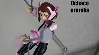 Amazing yamaguchi revoltech ochaco uraraka review | scale comparison