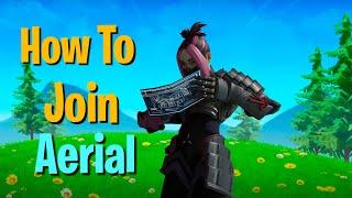 How To Join Team Aerial! (Join A Fortnite Clan)