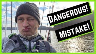 DANGEROUS KAYAK FISHING MISTAKE- Beginner Mistake a LOT of kayak anglers make that can kill you!