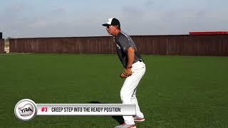 Baseball:  Outfield -How to get in the Ready Position