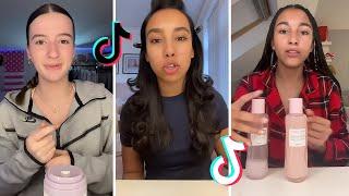 Makeup Tutorial Tiktok Compilation - GRWM  ( Get Ready With Me ) ️(Skincare, Makeup, Outfits) 1025