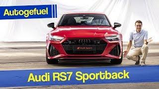 How aggressive is the new Audi RS7 Sportback ? REVIEW - Autogefuel