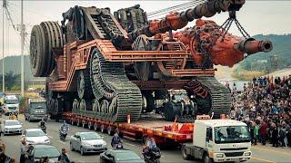 Extreme Dangerous Transport Skill Operations Oversize Truck | Biggest Heavy Equipment Machines #1