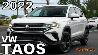  2022 VW Volkswagen Taos SEL - Detailed Look & Test Drive