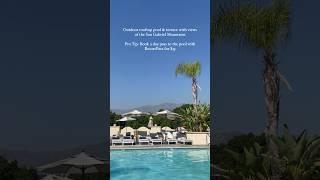 Staycation in LA— Pasadena Hotel and Pool