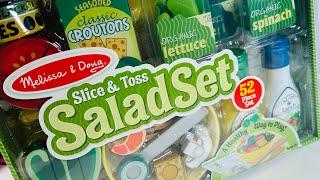 Slice and Toss Salad Set #melissaanddoug #asmr