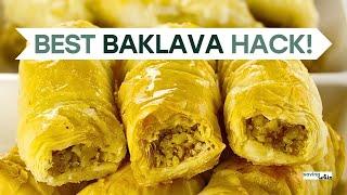 How to Make Baklava Rolls the Easy Way| Budget Friendly