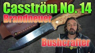 Darauf habt ihr gewartet! I Brandneues Bushcraft Campknife I Casström No 14 I Casström Facts I