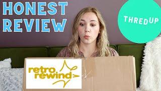 Investigating Retro Rewind - ThredUp's Vintage Company! 10 Items for Less than $100 - Worth It!?