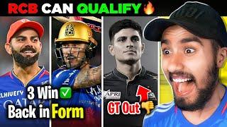 OMG! RCB is Back! QUALIFY karpayegi?  | Kohli & Faf Batting | RCB vs GT