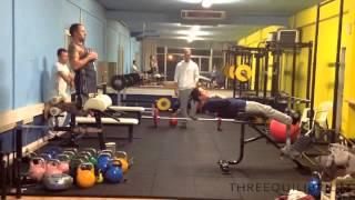 Crazy core and legs exercise on the ghd and ghb (how to kill a legs and abs workout tutorial)