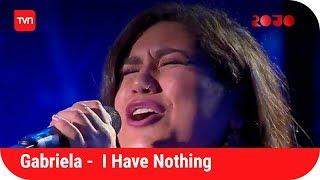 Gabriela cantó "I Have Nothing" de Whitney Houston | Rojo