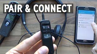 How to connect and pair a Plantronics/Poly wireless Bluetooth headset to phone