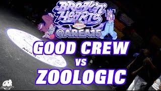 GOOD CREW vs ZOOLOGIC | 4 v 4 Breaking Top 8 | Breakin' Hearts/ Area 15 Vegas | #SXSTV