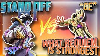 STAR PLATINUM REQUIEM VS GOLDEN EXPERIENCE REQUIEM (STAND OFF EP2)| YBA | Ordinary Potato