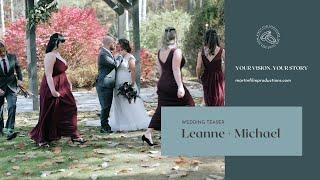 Wedding teaser | The Vineyards at Betty's Creek | Leanne and Michael