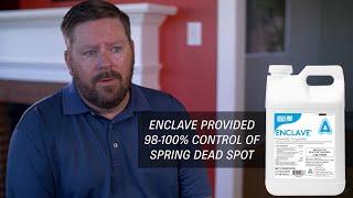 Jim Kerns tested Enclave Flowable fungicide against the Big 3, the Results were Excellent!