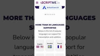 Automate Transcription and Subtitling with AI - Meet scriptme