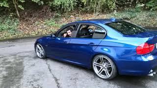 BMW e90 325i mit Eisenmann Auspuff.  Sound