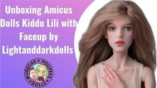 Unboxing Amicus Dolls Lili BJD with Faceup by Lightanddarkdolls