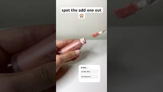 which is the ODD one out? #makeup #preppy #lipgloss #lippies #fyp #shorts #trending #viralvideo