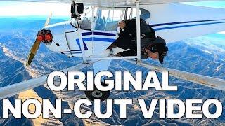 I Crashed my Airplane - Original Non-Cut Video - Trevor Jacob staged plane crash