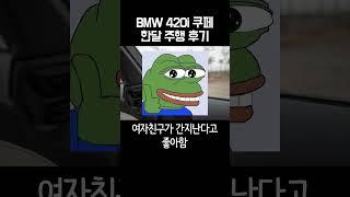 BMW 420i 쿠페 한달 주행 후기 장단점