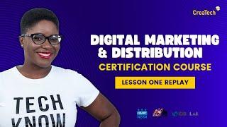 DMDC Lesson One Replay : Intro to Marketing