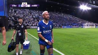 Neymar INJURY vs Esteghlal F.C. (04/11/2024) - AFC Champions League