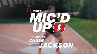 Mic'd Up with Olympic Shot Putter Chase Jackson