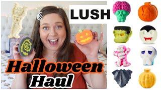 LUSH 2024 HALLOWEEN HAUL!!!! Bath Bombs & Bubble Bars 