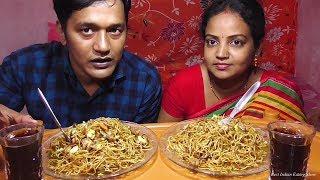 Egg Chicken Chowmein Eating Challenge - Best Indian Eating Show