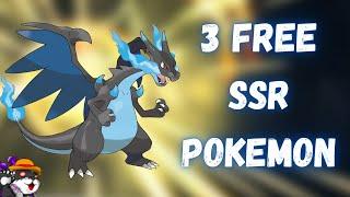 How To Get 3 SSR POKEMON For Free! Monster World Trainers