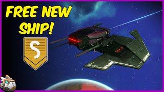 How To Get A Free S Class Black Sentinel Ship! No Man's Sky Interceptor Update