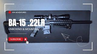 Pallas BA15-22LR with Silencer - Unboxing and Mounting a Scope and Bipod