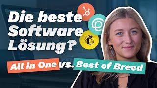 All in One Software vs. Best of Breed