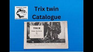 TRIX twin model railways catalogue full look through by Mangley Town #ModelRailway