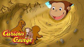 Saving the Gophers  Curious George  Kids Cartoon  Kids Movies  Videos for Kids