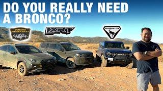 Hyundai Santa Fe XRT & Subaru Crosstrek Wilderness | Do You Really Need a Ford Bronco to Off Road?