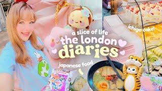 LONDON DIARIES  we visit hyper japan, try delicious snacks, explore holland park & open blind boxes