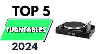 Top 5 Best Turntables of 2024 [don’t buy one before watching this]