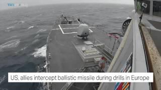 TRT World: US allies intercept ballistic missile during drills in Europe