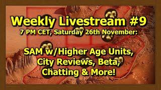 Forge of Empires: Weekly Livestream #9 - SAM w/Higher Age Units, City Reviews, New World & More!