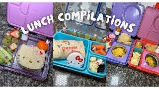 Estas fueron las Loncheras escolares de la semana para mis hijas #schoollunch