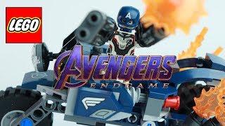 Lego Avengers Endgame 76123 Captain America Outriders Attack StopMotion Build & Animation