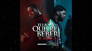 Anuel AA Feat. Romeo Santos - Ella Quiere Beber (Official Remix)  (Audio)