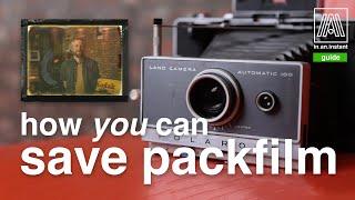 SAVE PACKFILM...yourself?! Supersense's DIY Peel Apart Film Breakdown, History, and How To!