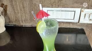 green Apple lemonade mocktail